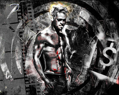 Fight Club Art - Brad Pitt