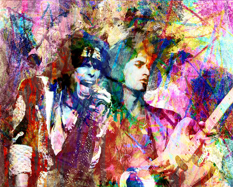 Aerosmith Art - Steven Tyler & Joe Perry