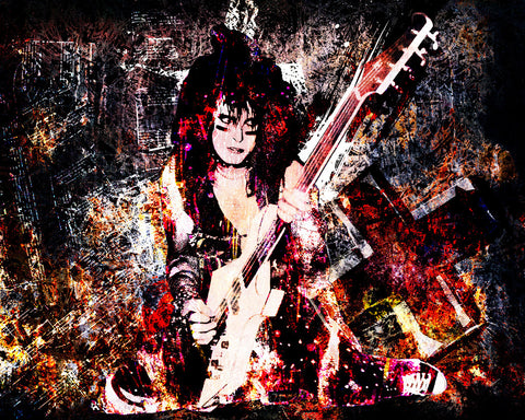 Nikki Sixx Art - Motley Crue