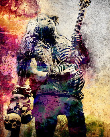 Zakk Wylde Art - Ozzy Osbourne