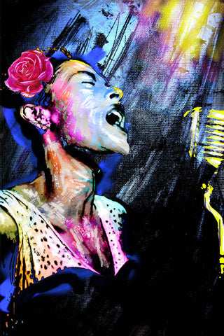 Billie Holiday Art
