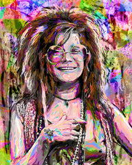 Janis Joplin Art