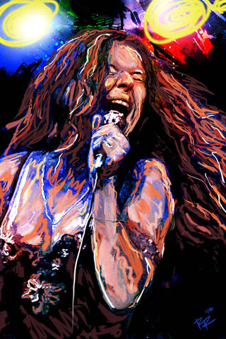 Janis Joplin Art