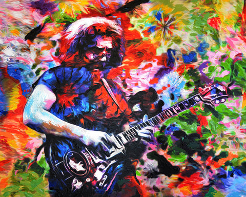 Jerry Garcia Art - The Grateful Dead