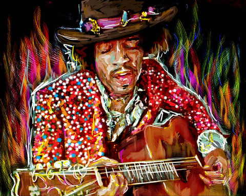 Jimi Hendrix Art