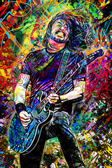 Dave Grohl Art - Nirvana, Foo Fighters