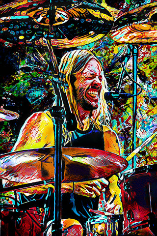 Taylor Hawkins Art - Foo Fighters